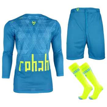 rehab GK Set Graphic Blue l/s