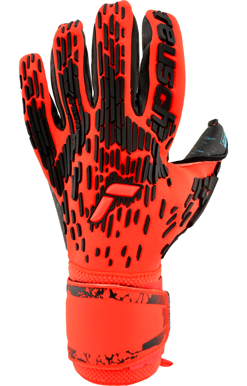 Reusch Attrakt Freegel Fusion Goaliator Electric Red