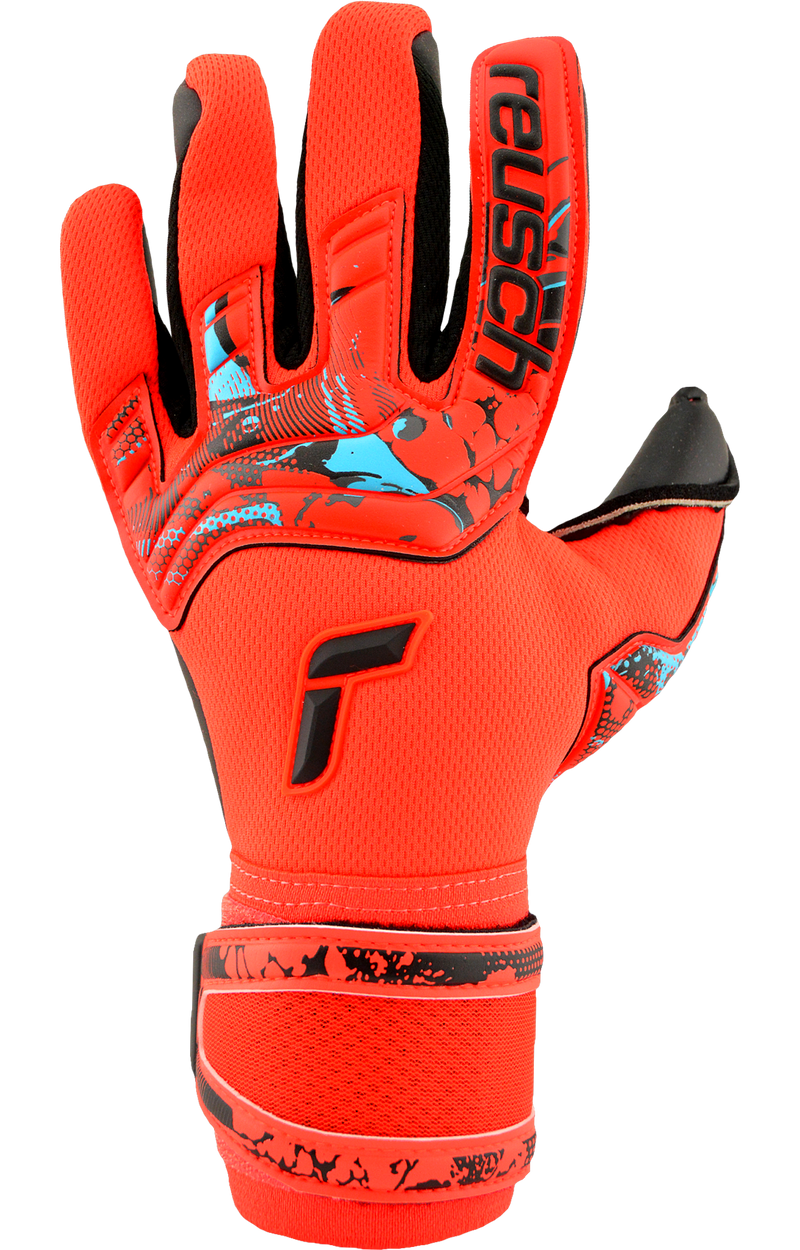 Reusch Attrakt Duo Electric Red
