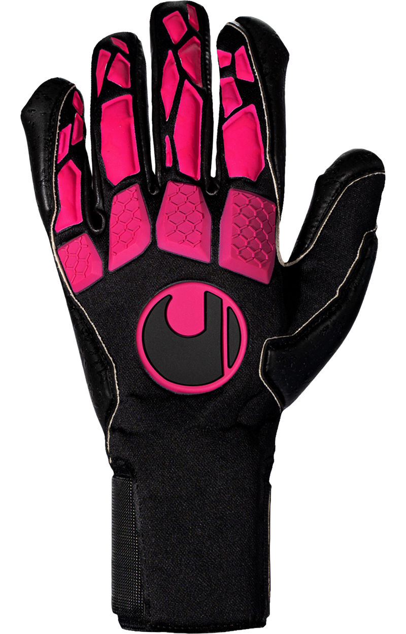 Uhlsport Hyperpink Supergrip+ HN - Black