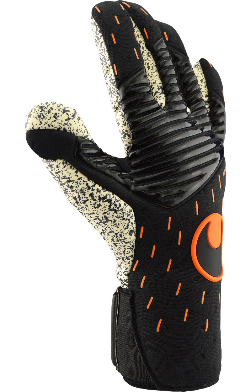 Goalie Gloves Uhlsport Aquagrip Finger Surround Finger Surround