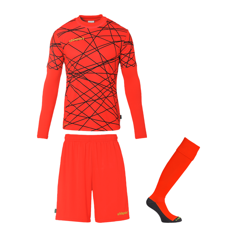 Uhlsport Fire Edition Torwart Trikot Set XXXL
