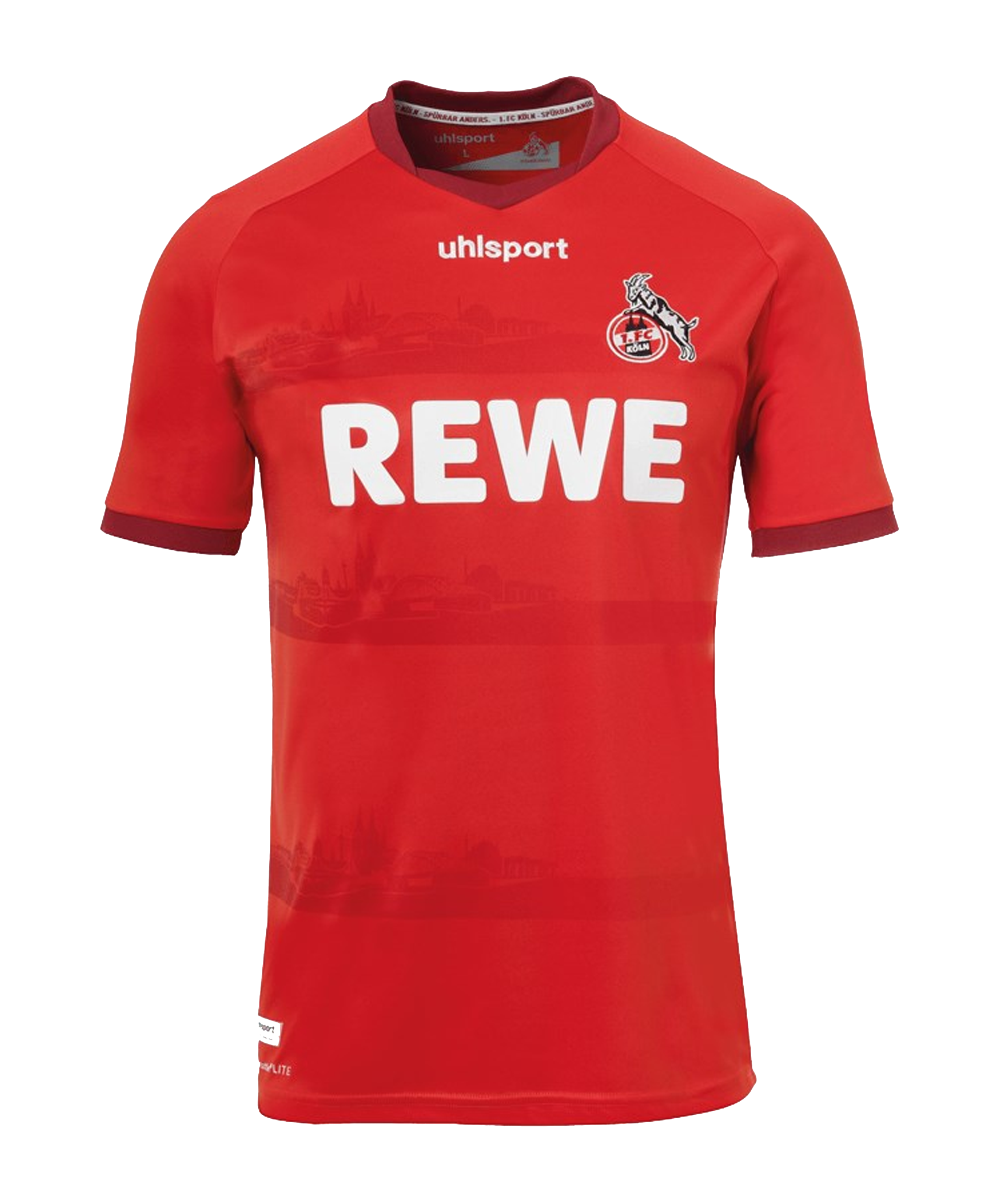 Uhlsport 1.FC Köln Auswärtstrikot Trikot Shirt 2020/2021 Kids rot 