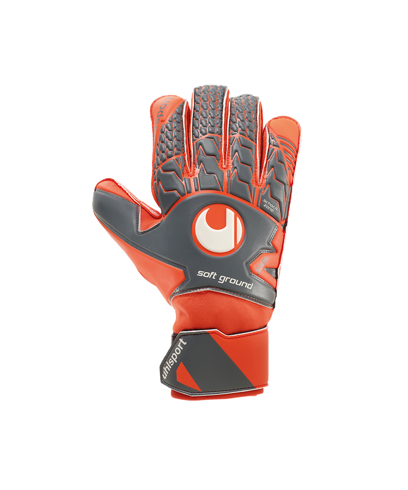 UHLSPORT AERORED SOFT PRO Goalkeeper Gloves 