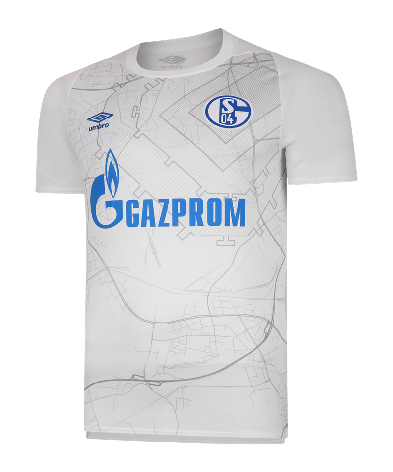 Sportschool Vrijgekomen Staren Umbro FC Schalke 04 Shirt Away 20/21 Kids FKIT - Wit