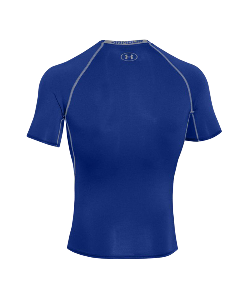 Heatgear T-Shirt Compression Armour - Under Blau