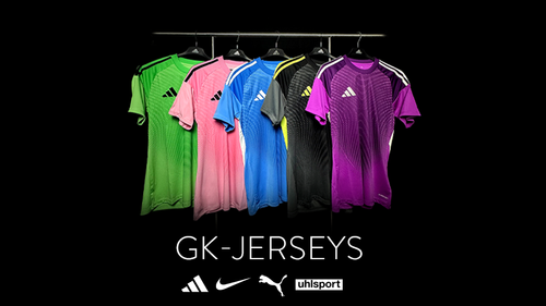 The newest goalkeeper jerseys from the top brands!