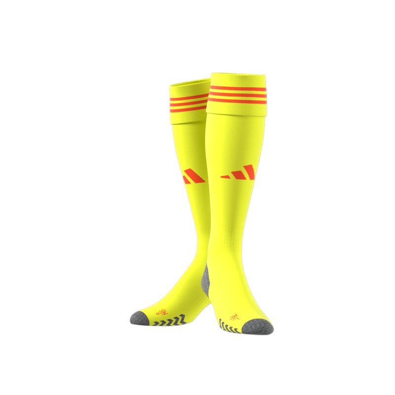 Adidas yellow soccer socks best sale