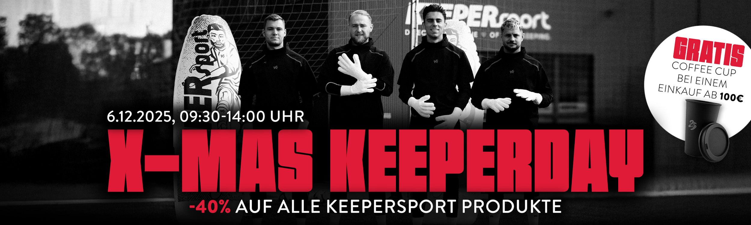 KEEPRsport X-MAS Event am 6.12.2025 in der KEEPERbase