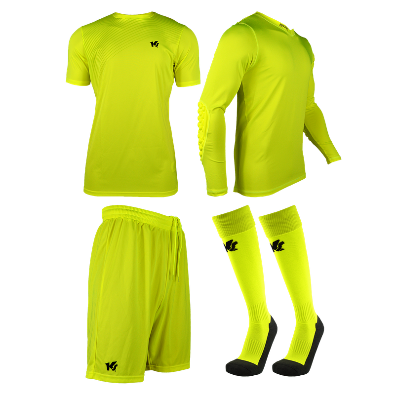 KEEPERsport Torwart Trikot Set Yellow