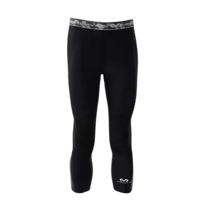 Mc David Compression 3/4 Tight with Dual Layer Knee Support