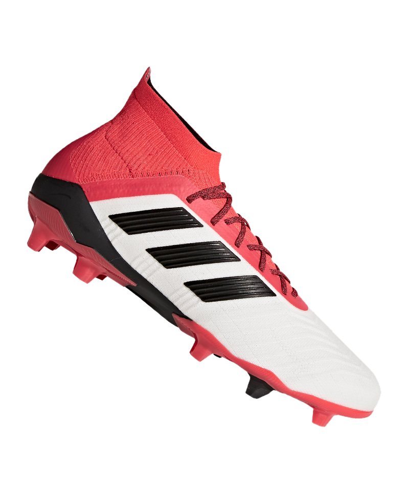 Adidas predator 18.1 hot sale white and red