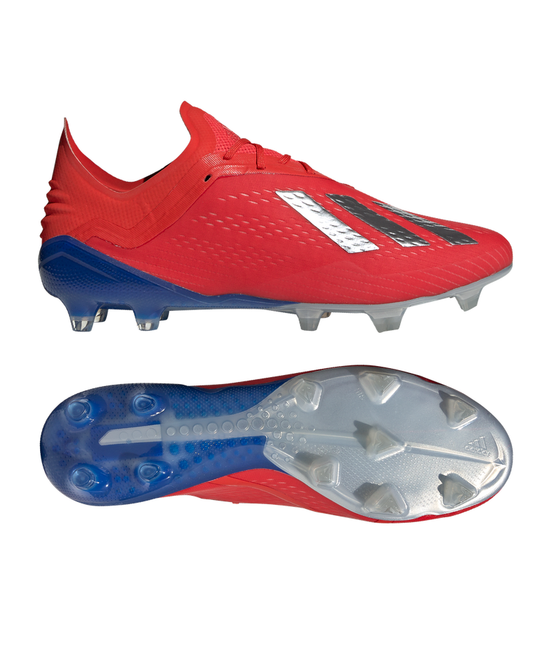 tenaz Latón Hacer adidas X 18.1 FG - Red