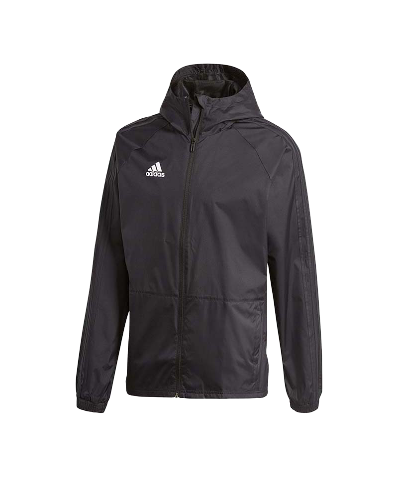 adidas Condivo 18 Rain Jacket Zwart