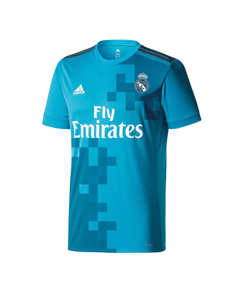 Brochure Dakloos Betekenisvol adidas Real Madrid Shirt UCL 2017/2018 - Turquoise