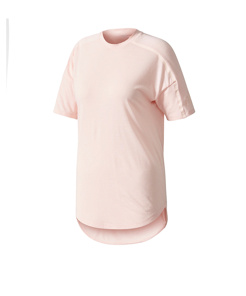 Adidas Z N E Tee 2 Wool T Shirt Women Light Pink