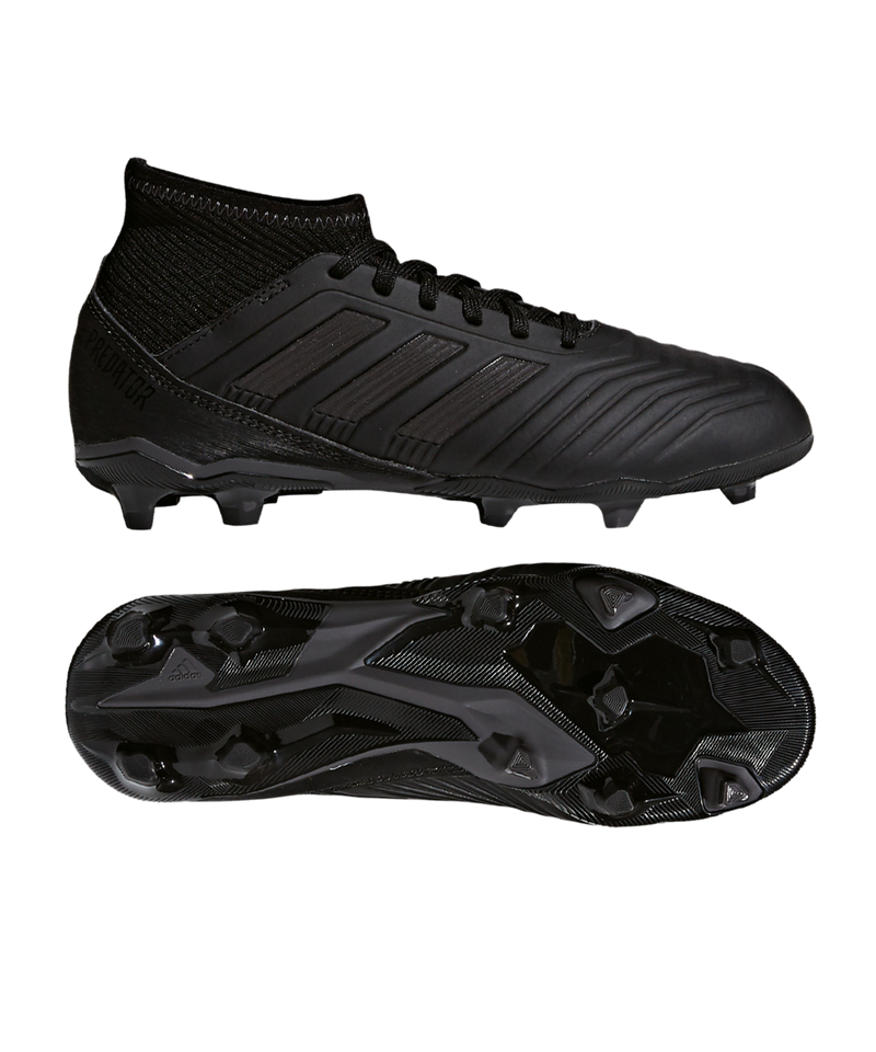 adidas Predator 18.3 FG J Kids - Black