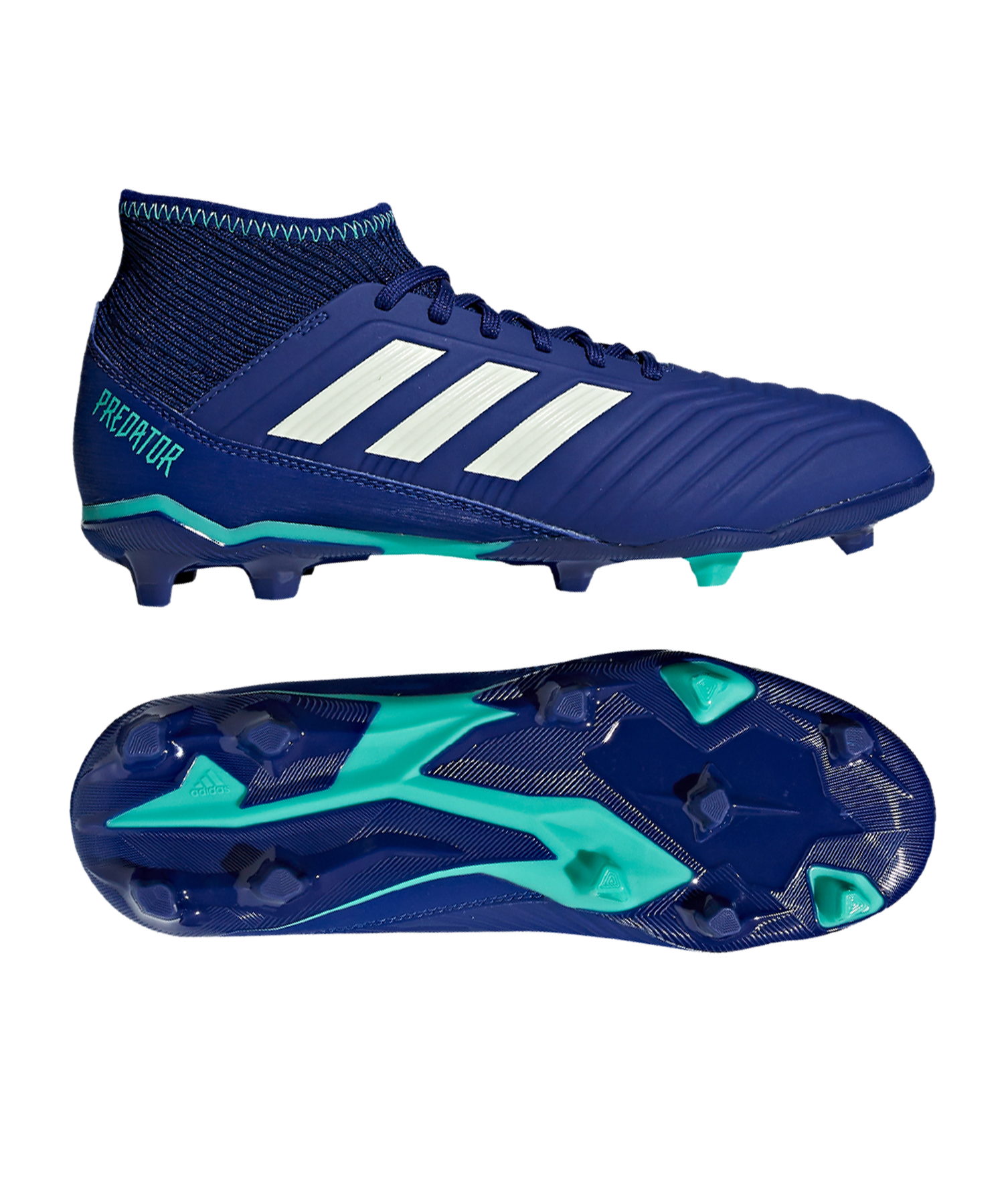 adidas Predator 18.3 FG J Kids Blauw