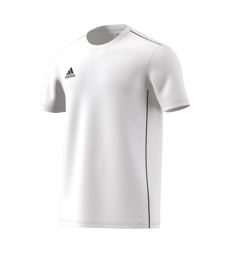 adidas Core 18 Trainingsshirt Weiss Sch Black