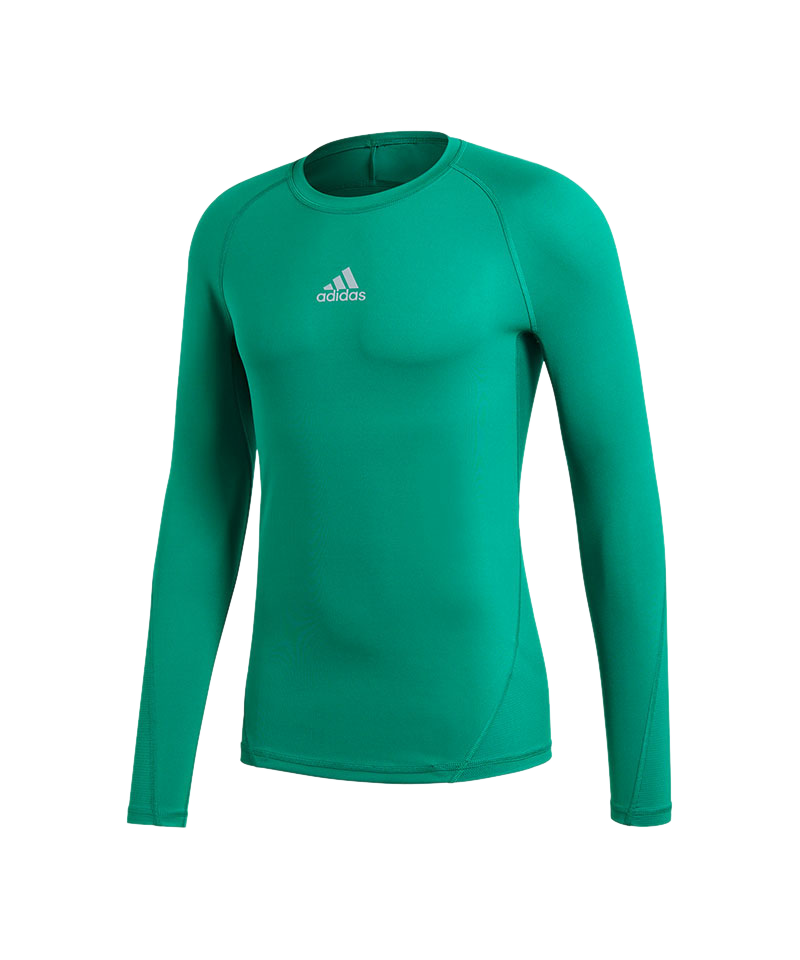 adidas Alphaskin Sport Shirt Longsleeve - Green