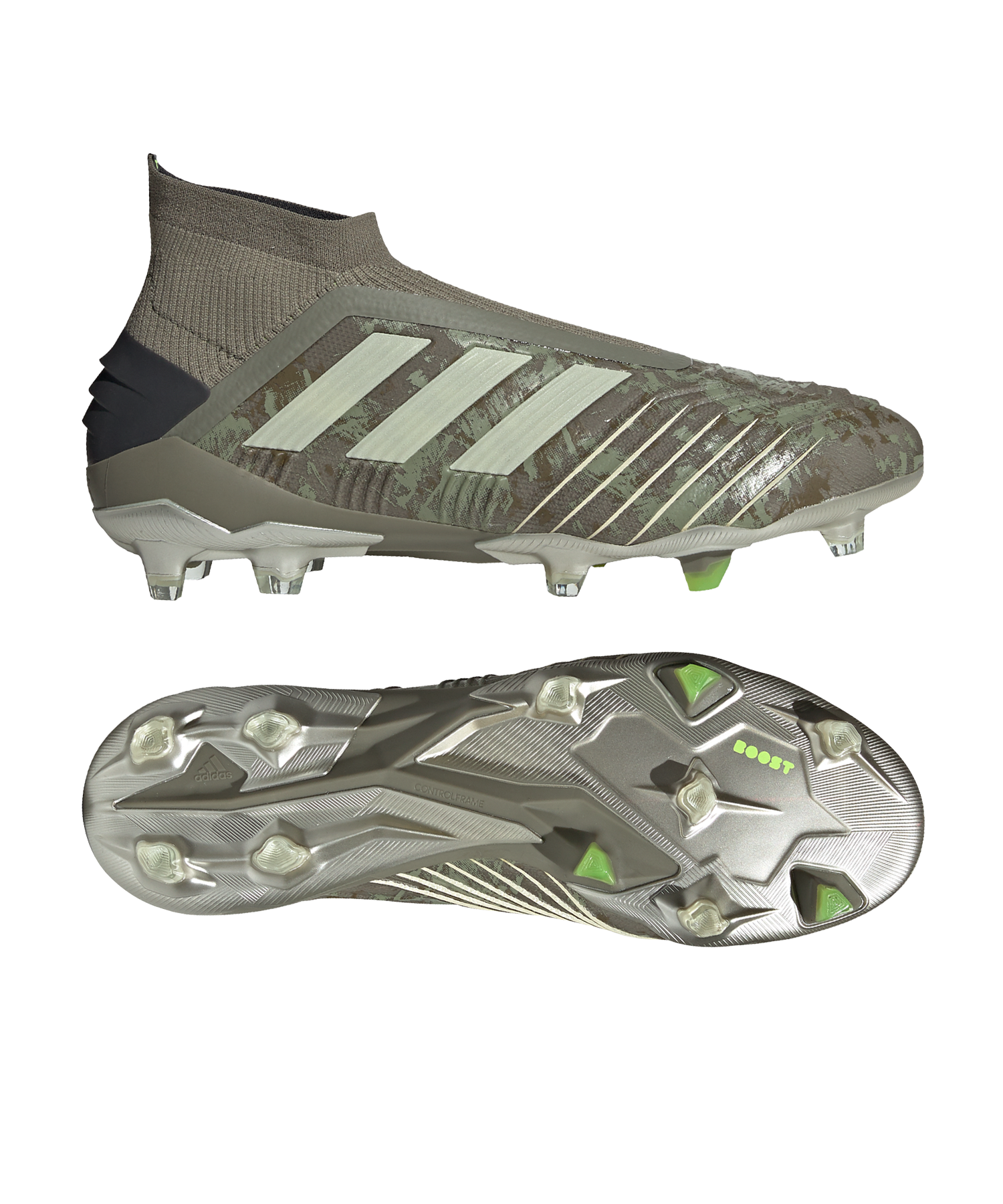 Prisnedsættelse kød pastel adidas Predator Encryption 19+ FG - Green