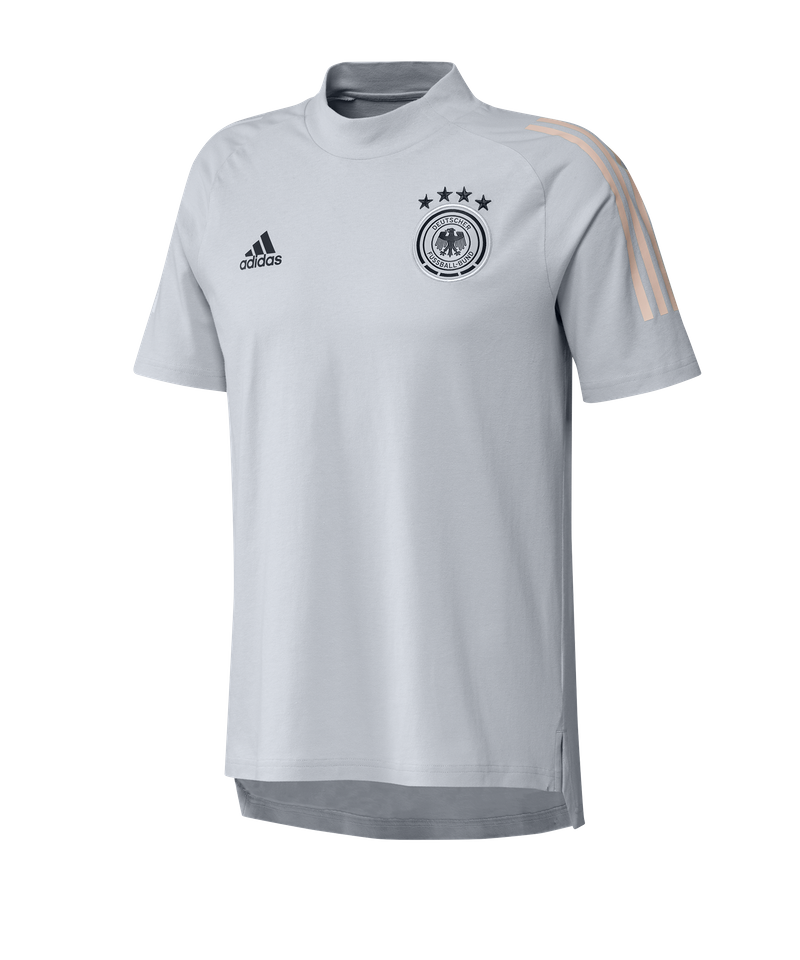 adidas Deutschland Tee T-Shirt Hellgrau - Gray