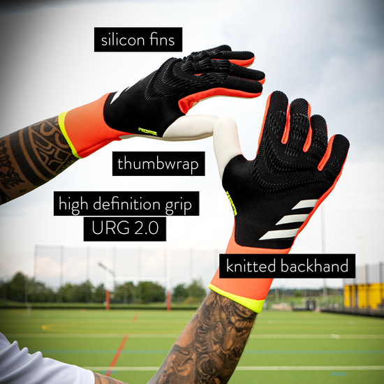 Adidas knitted gloves on sale