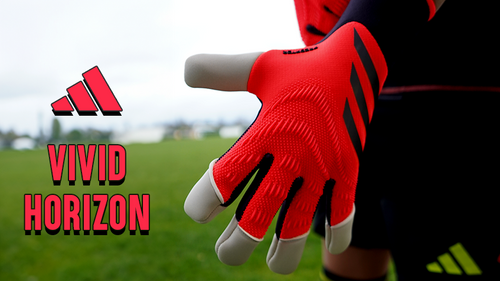 adidas Vivid Horizon: The brand-new goalkeeper gloves and football boots for ultimate game performance!