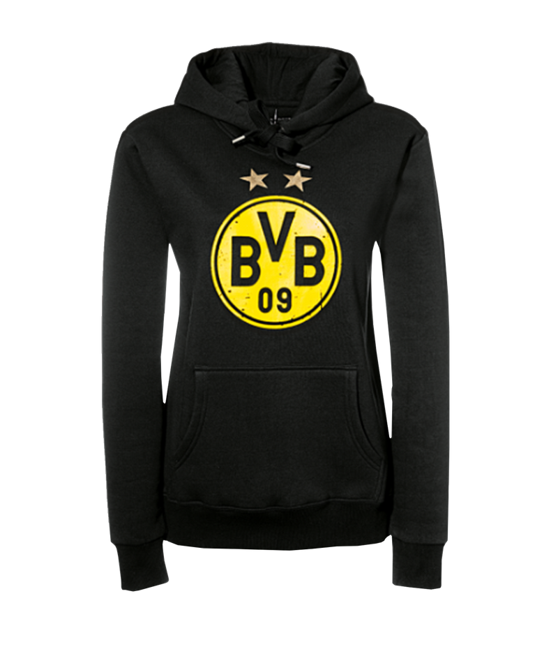 Borussia Dortmund BVB Kid's Football Hooded Sweat Jacket Black/Yellow New 