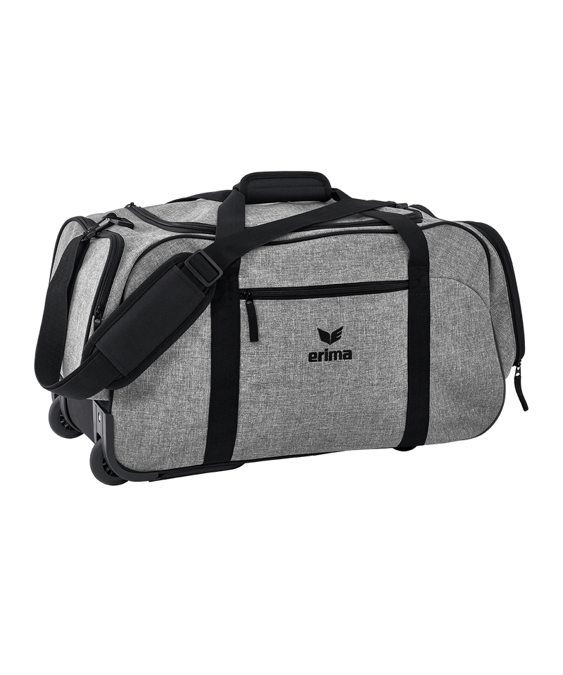 Erima Sportsbag Travel Rollentasche Black