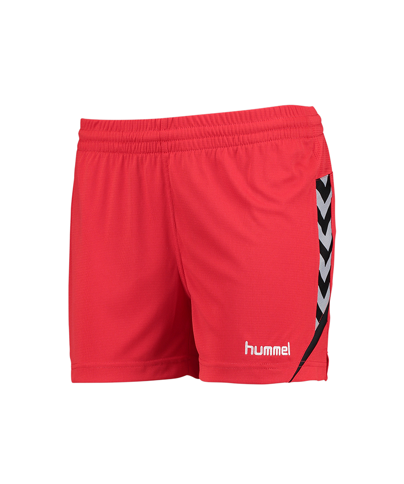 Hummel Authentic Poly Short Women - Red