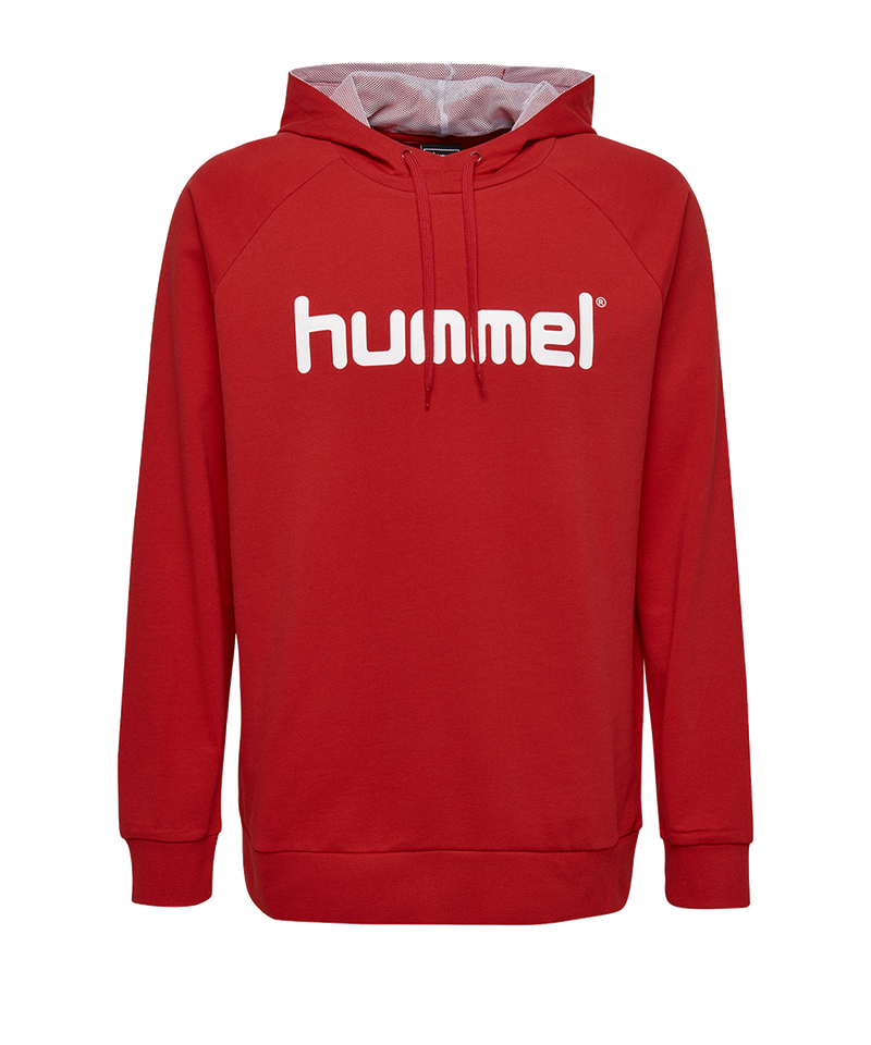 Hummel Go Cotton Logo Sweatshirt - Red Woman