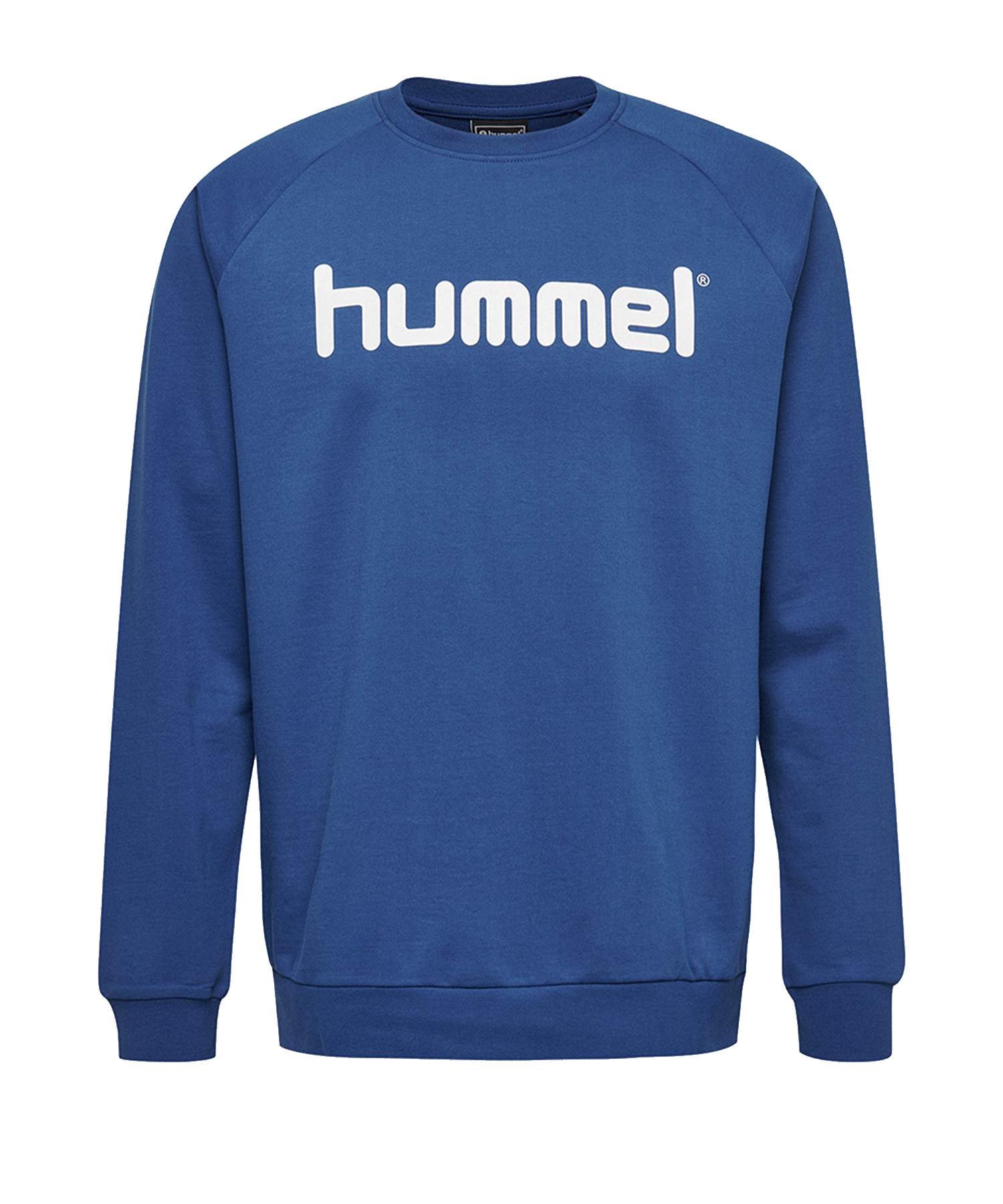 Hummel Cotton Logo Sweatshirt Kids - White