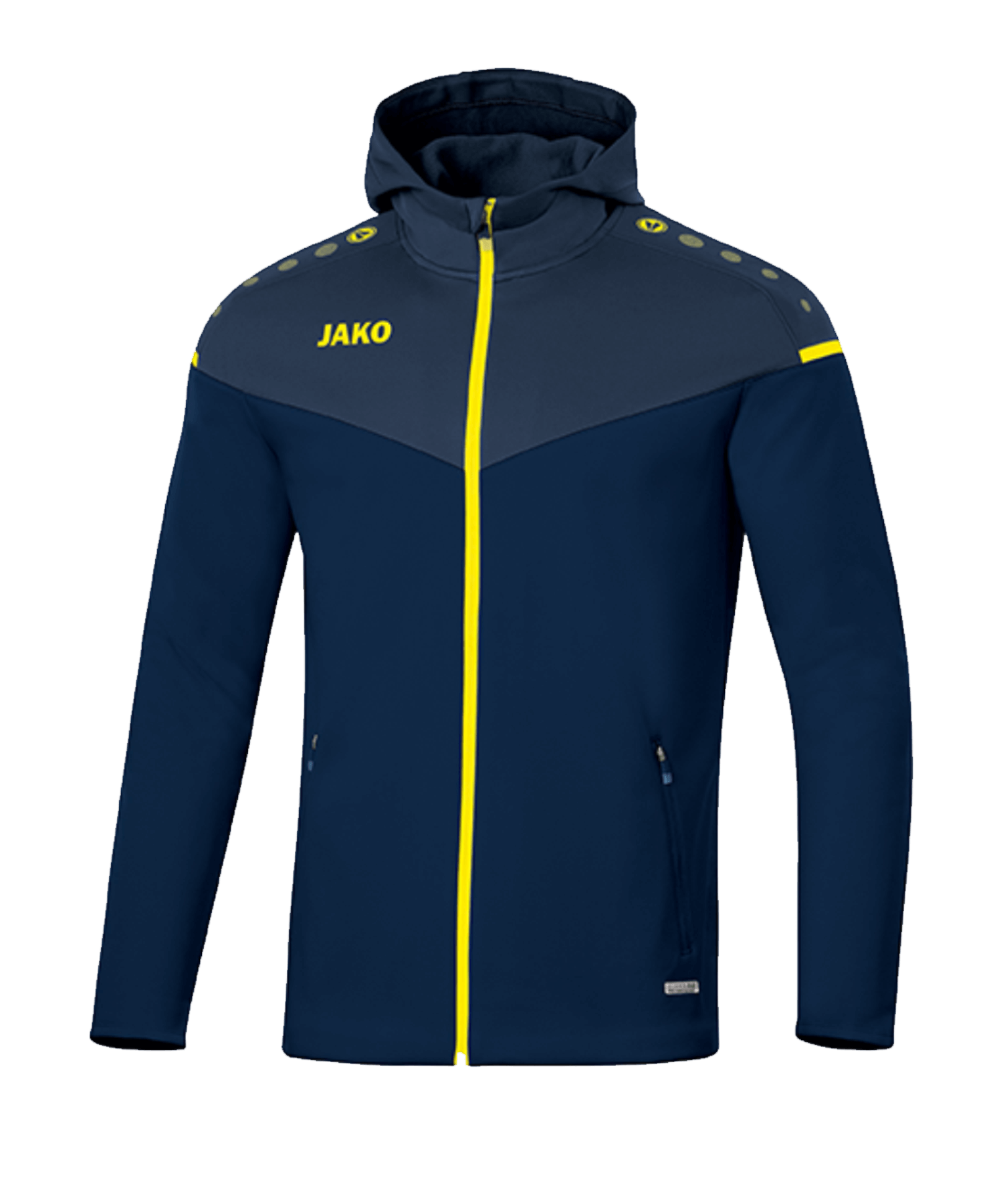 JAKO Champ Full Zip Hoody Women Yellow