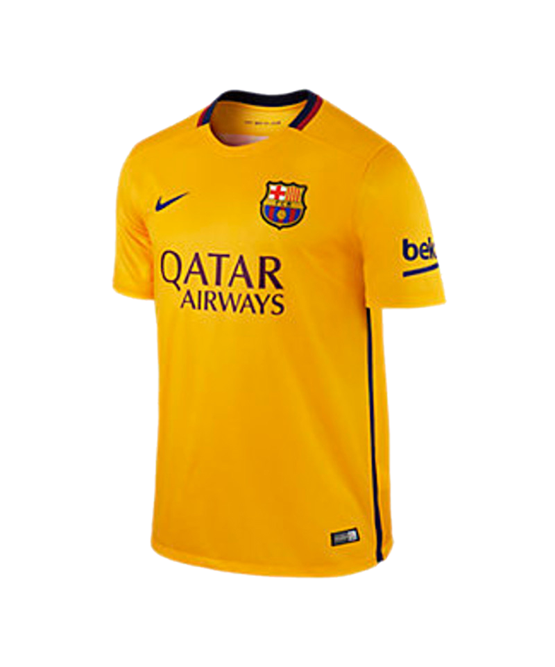 Graveren tegenkomen Scorch Nike FC Barcelona Shirt Away 2015/2016 - Geel