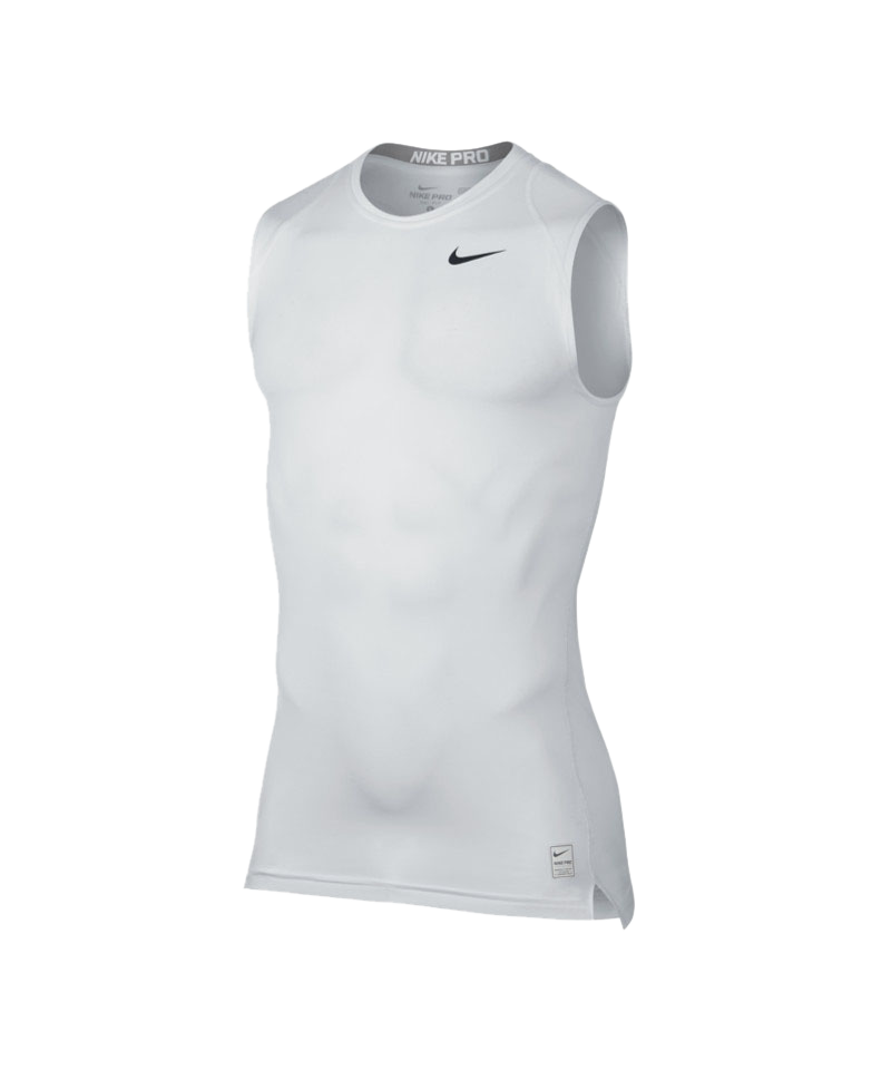 Nike Pro Compression Sleeveless Shirt Wit