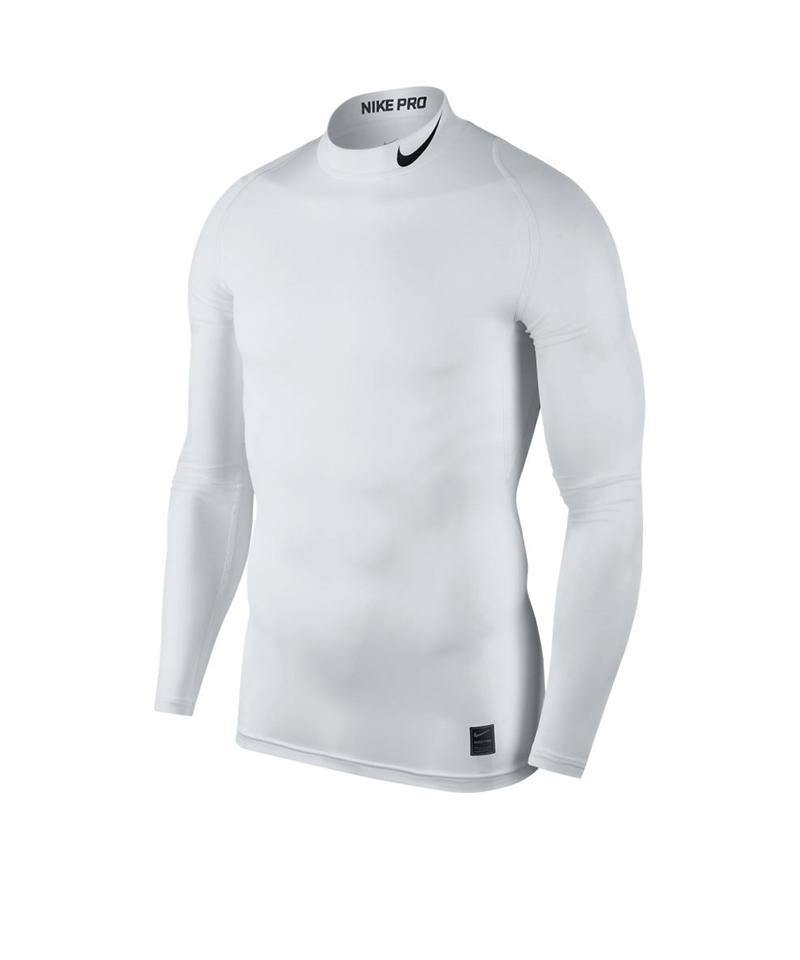 Nike Training pro compression long sleeve t-shirt with mock neck