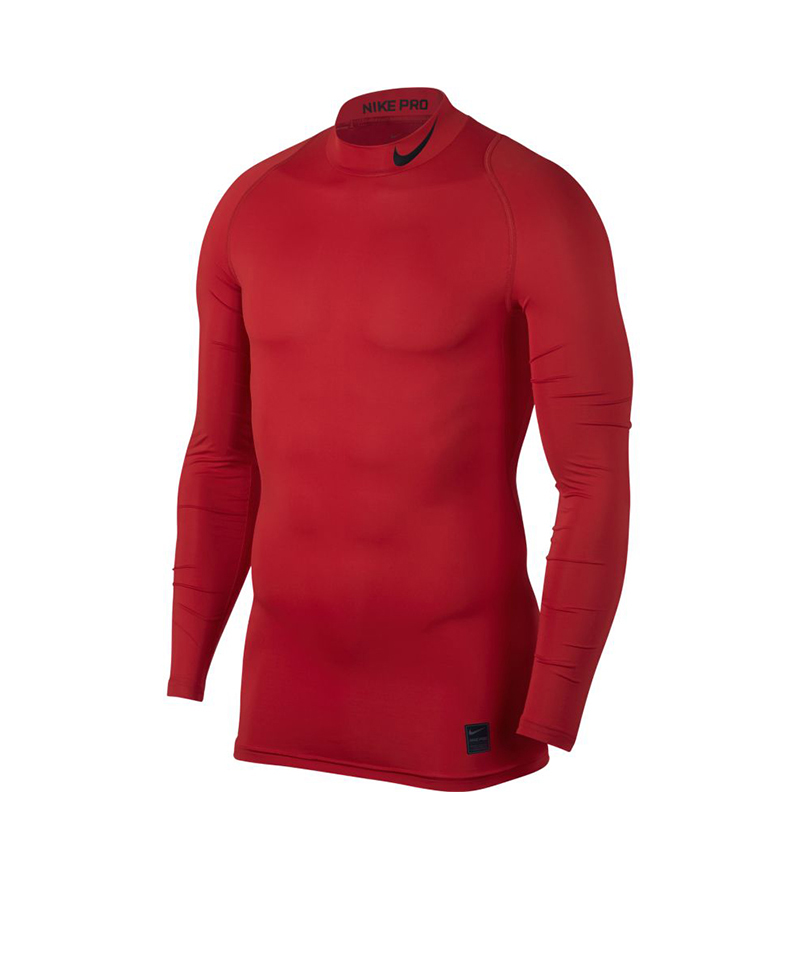 Nike Compression Mock Red