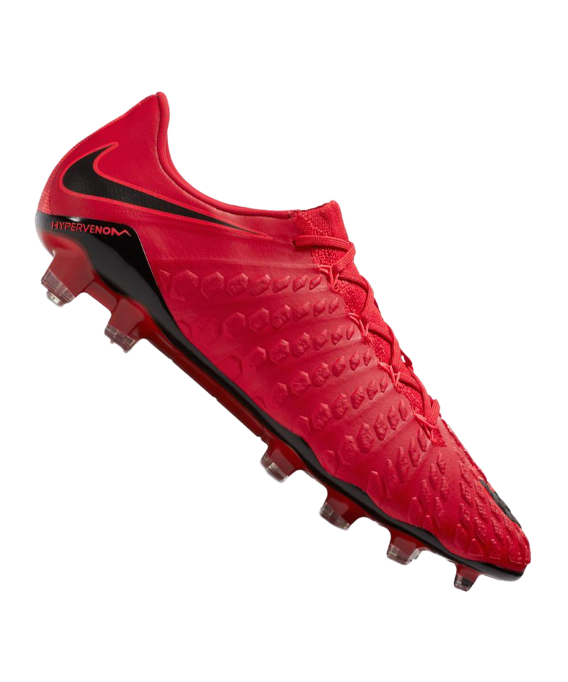 guitarra folleto postre Nike Hypervenom Phantom III FG - Red