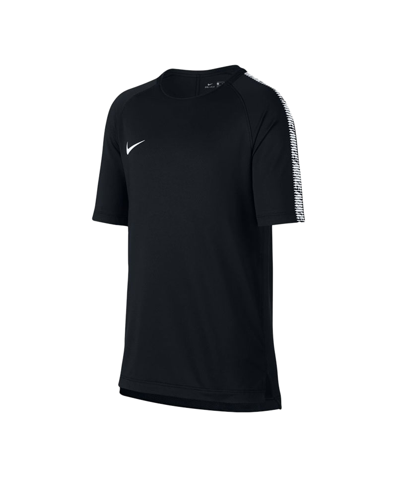 Nike Breathe Squad Football Top s/s Kids Black