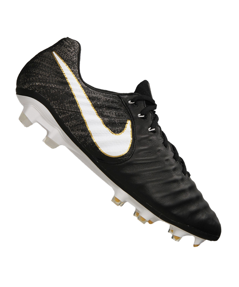 Púrpura Inmuebles Dependencia Nike Tiempo Legend VII FG - Black