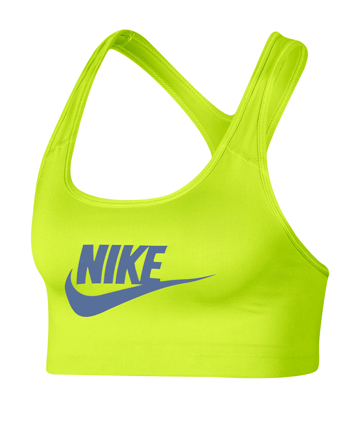 Nike Swoosh Futura Bra Sport Bra - Green
