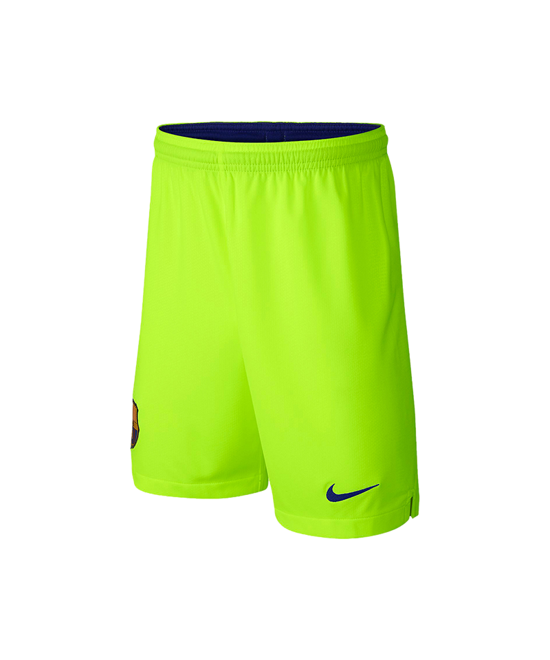 Onvoorziene omstandigheden Schijn Aannemer Nike FC Barcelona Short Away Kids 2018/2019 - Yellow