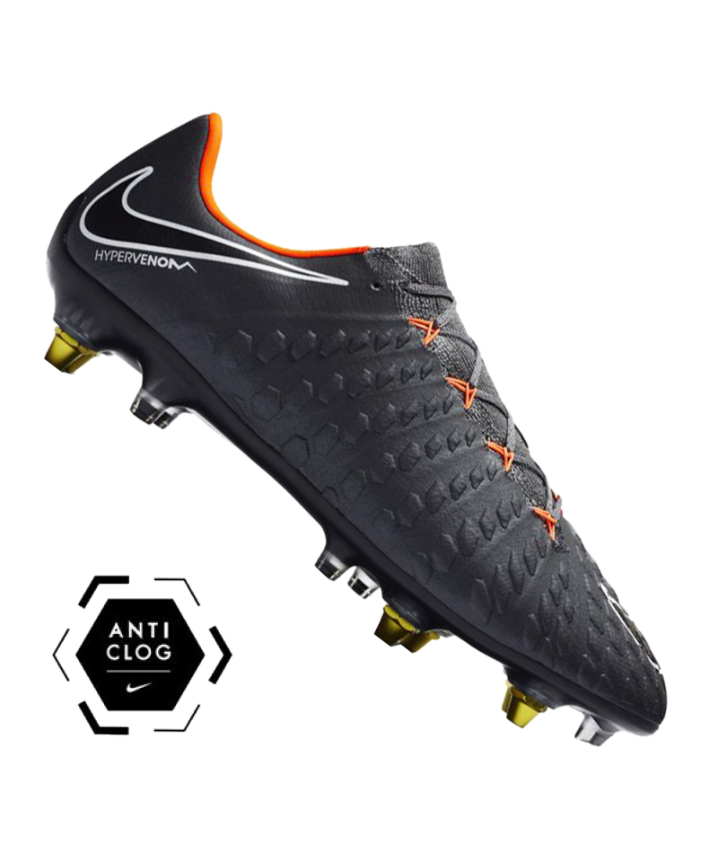 Nike Mercurial Vapor XIII Elite Anti-Clog SG-Pro Orange White Black