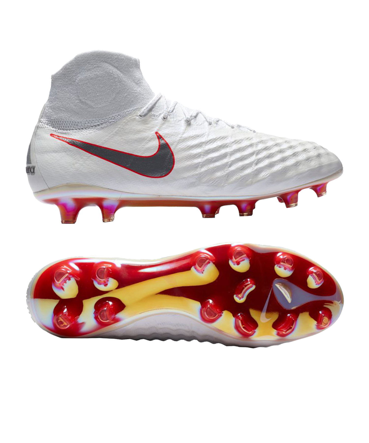 Diplomaat bagage heilig Nike Magista Obra II Elite DF FG - Wit