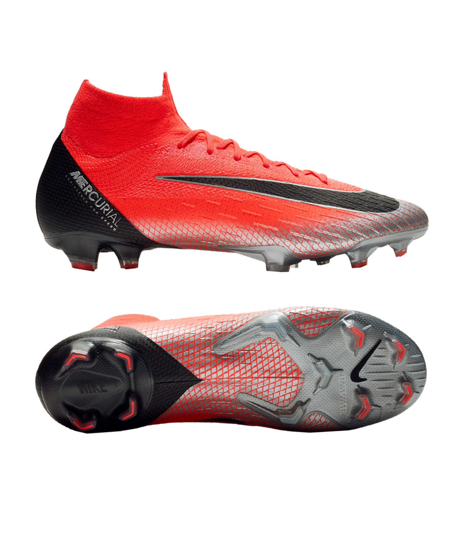 Mercurial Superfly VI Elite CR7 FG - Red