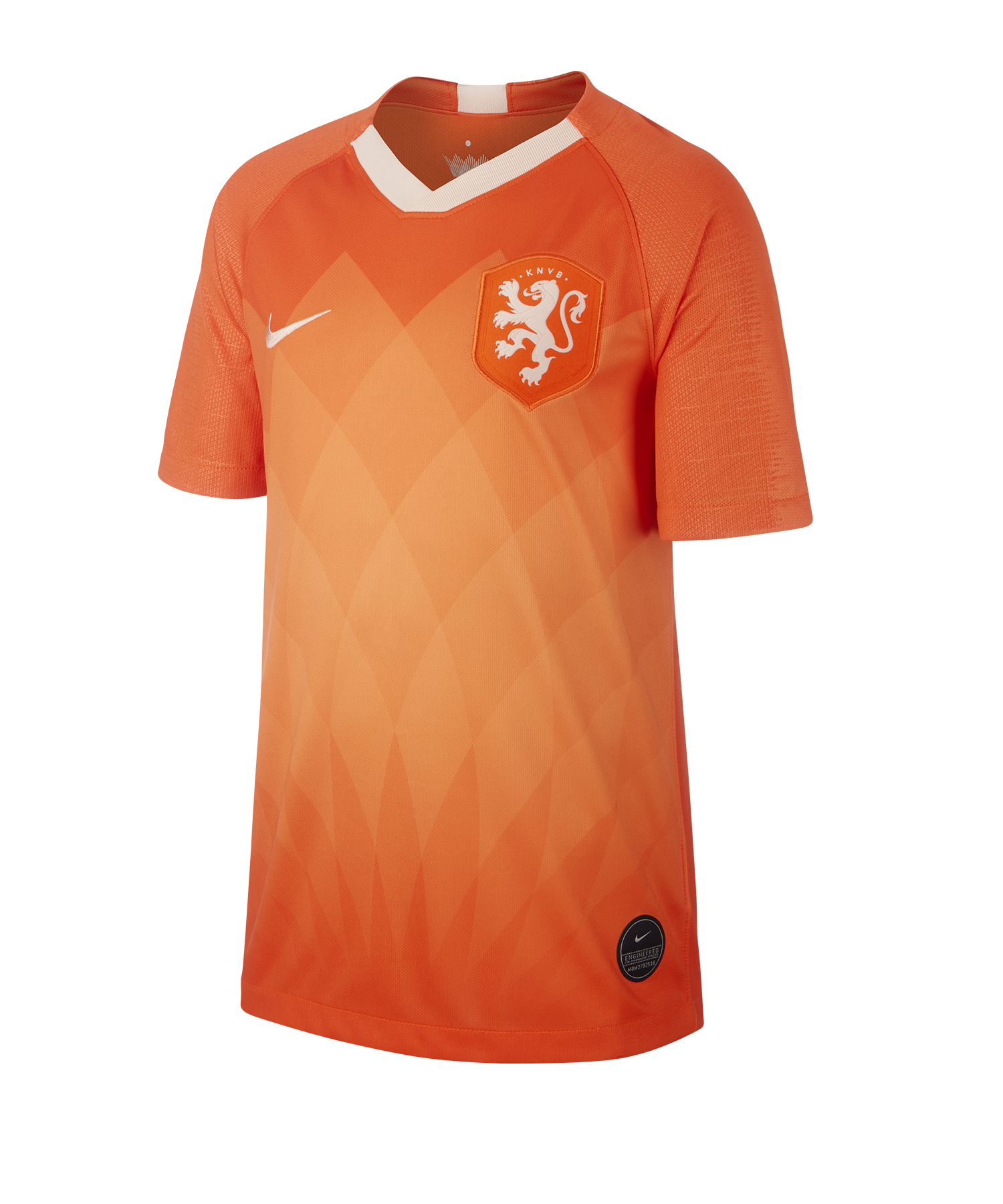 span ontgrendelen Gepensioneerd Nike Netherlands Shirt Home Kids WM 2019 - Orange