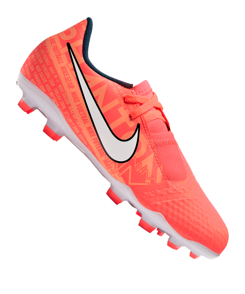 Nike Jr Phantom Venom Phantom Fire Academy FG Kids Orange