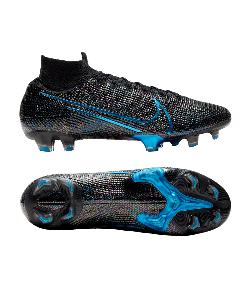 Ruïneren menigte Geboorte geven Nike Mercurial Superfly VII Wavelength Elite FG - Zwart