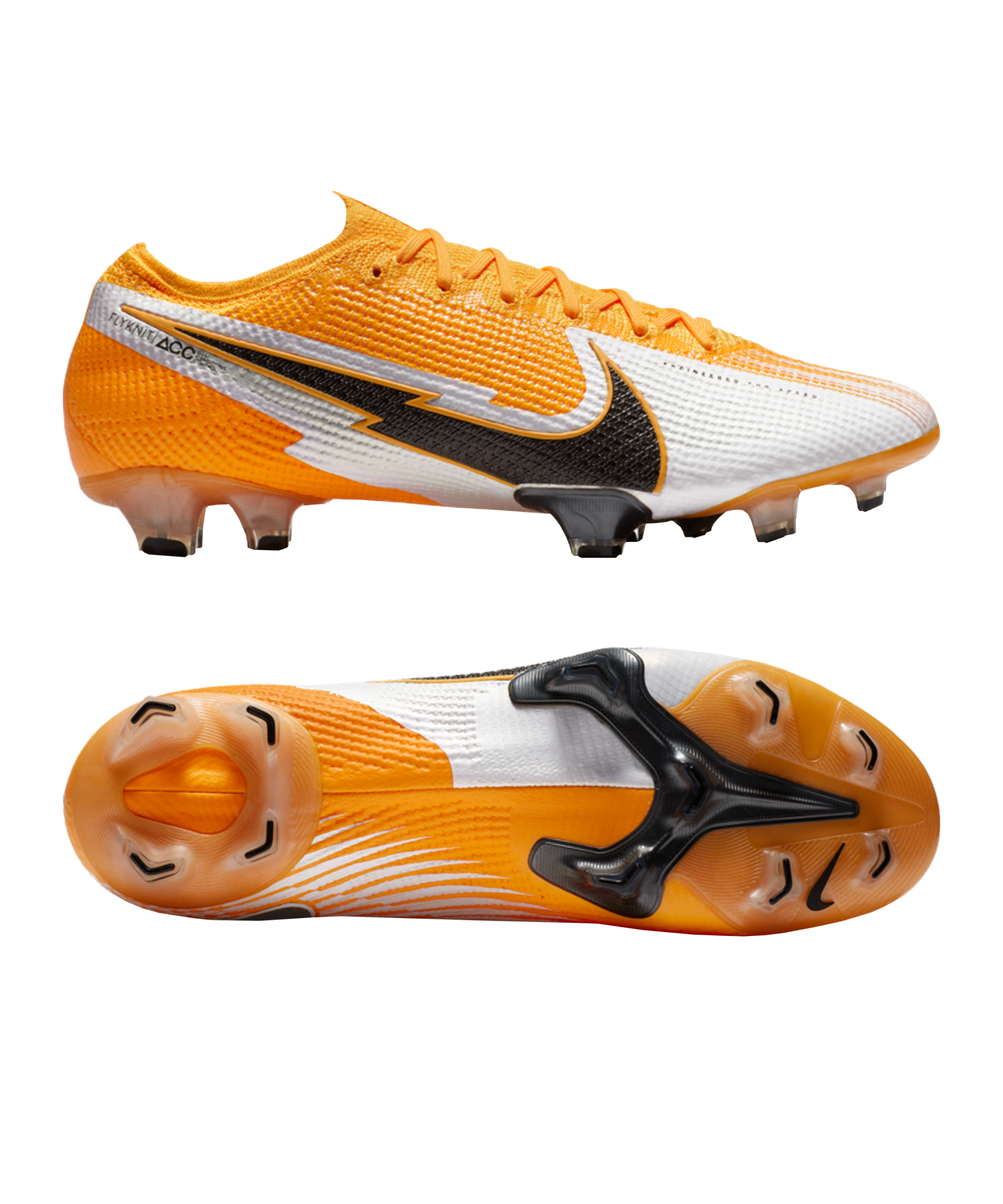 Nike mercurial arancioni store e gialle